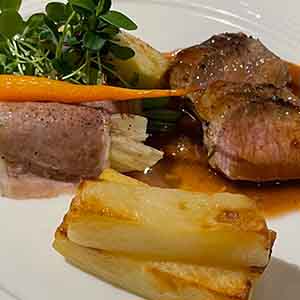 Villa hotel restaurant - menukaart - gerecht 9
